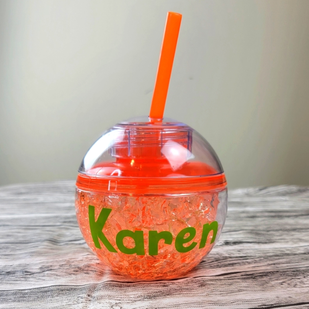 Personalized Insulated Freezer Sipping Cup
